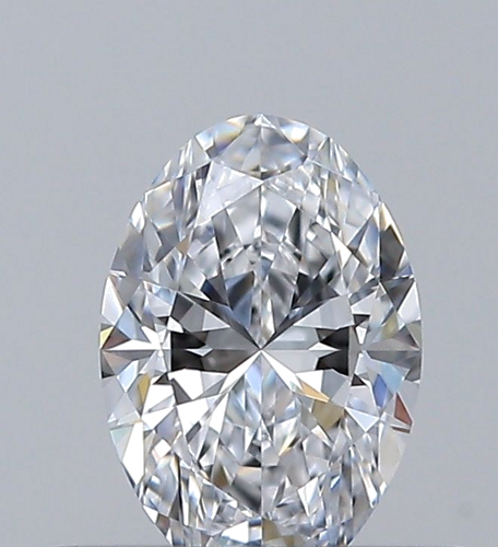 0.36 carat D-VVS1 Natūralus Oval Deimantas (1)