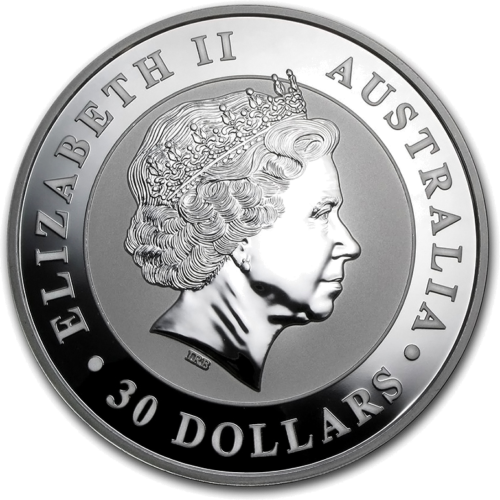 1 kg Kookaburra 2014 Australia silver coin (2)