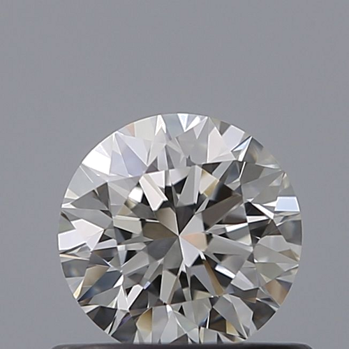 0.54 carat F-VVS2 Excellent cut Natūralus Round Deimantas (1)