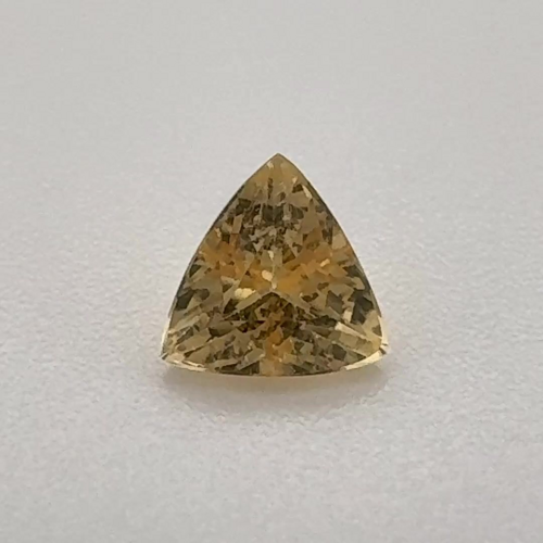 0.485 carat YELLOW Trilliant Topaz (1)