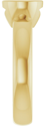 Sužadėtuvių Žiedas „Bezel-Set Solitaire“ 14k yellow gold Round 6.5mm (4)