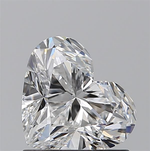0.91 carat E-VS2 Natūralus Heart Deimantas (1)
