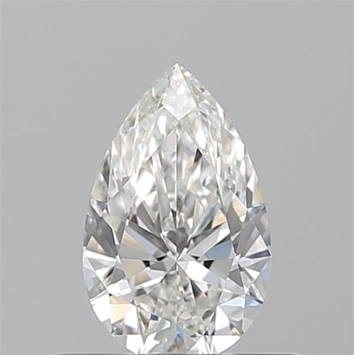 0.51 carat H-VS1 Natūralus Pear Deimantas (1)