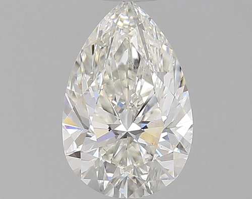 0.81 carat H-SI1 Natūralus Pear Deimantas (1)