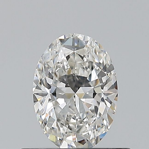 0.5 carat G-VVS1 Natūralus Oval Deimantas (1)