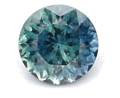 0.62 carat GREEN Round Safyras (1)