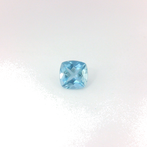 0.52 carat BLUE Cushion Aquamarine (1)