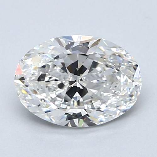 1.51 carat F-VS2 Natūralus Oval Deimantas (1)