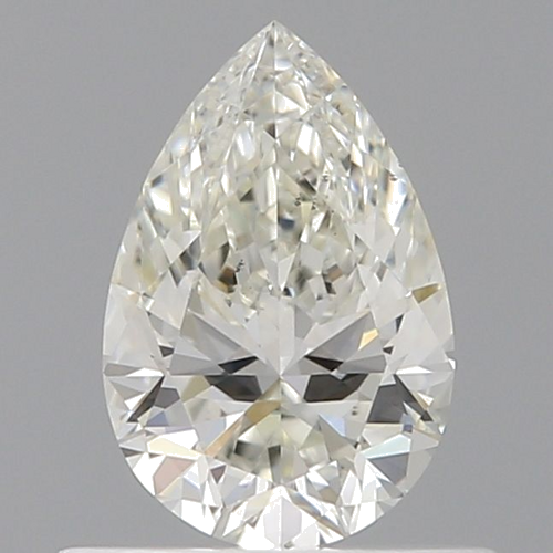 0.5 carat J-VS2 Natūralus Pear Deimantas (1)