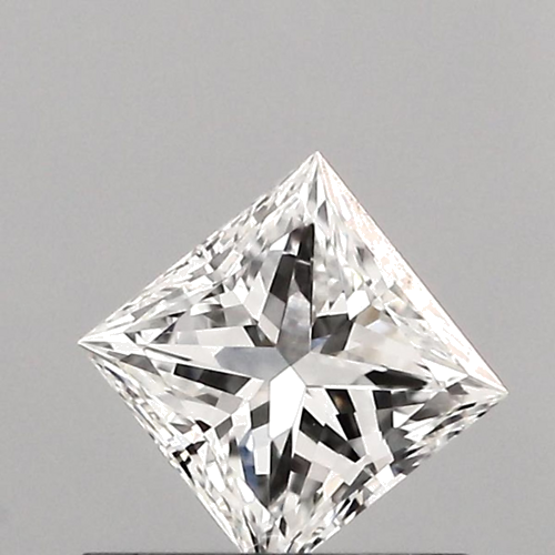0.6 carat H-VS1 Natūralus Princess Deimantas (1)