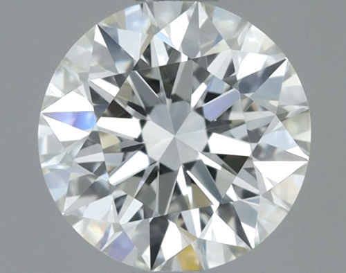 0.51 carat K-VVS2 Excellent cut Natūralus Round Deimantas (1)