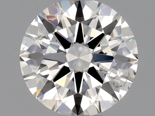 0.46 carat G-SI2 Excellent cut Natūralus Round Deimantas (1)