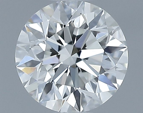 0.52 carat F-VVS1 Excellent cut Natūralus Round Deimantas (1)