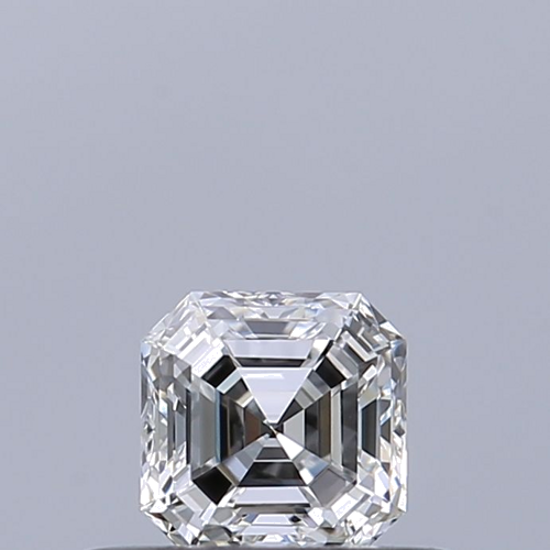 0.3 carat D-VVS2 Natūralus Asscher Deimantas (1)