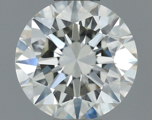 0.5 carat K-VVS2 Very Good cut Natūralus Round Deimantas (1)