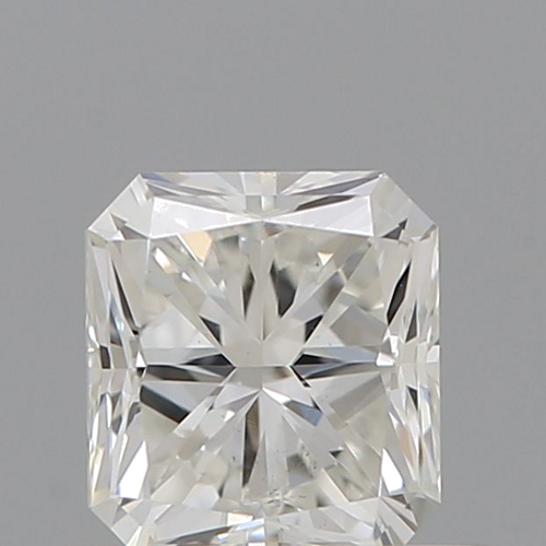 0.52 carat H-SI1 Natūralus Radiant Deimantas (1)