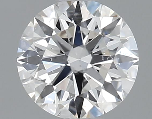 0.36 carat G-SI2 Excellent cut Natūralus Round Deimantas (1)