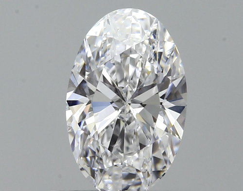 0.54 carat D-VVS2 Natūralus Oval Deimantas (1)