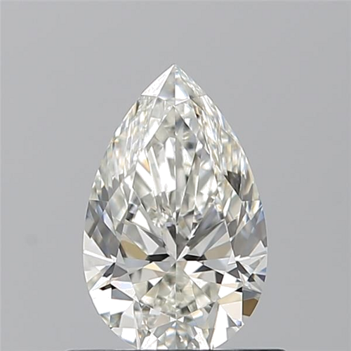 0.7 carat I-VS2 Natūralus Pear Deimantas (1)