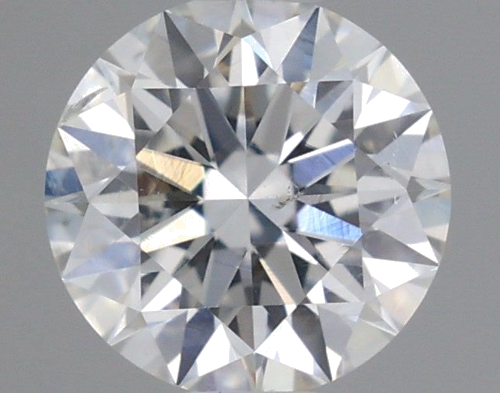 0.58 carat E-SI2 Excellent cut Natūralus Round Deimantas (1)