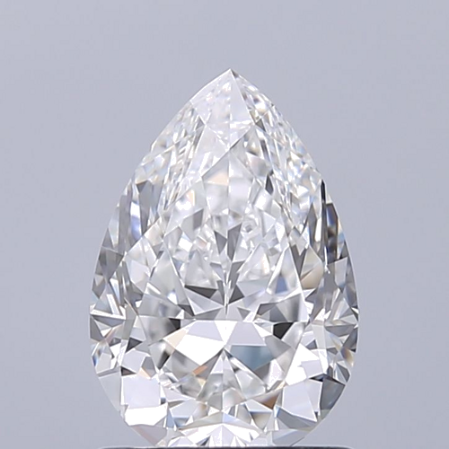 1.01 carat E-IF Natūralus Pear Deimantas (1)