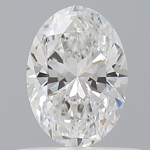 0.51 carat E-VVS1 Natūralus Oval Deimantas (1)