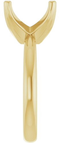 Sužadėtuvių Žiedas „Solstice Solitaire®“ 10k yellow gold Round 12mm (4)