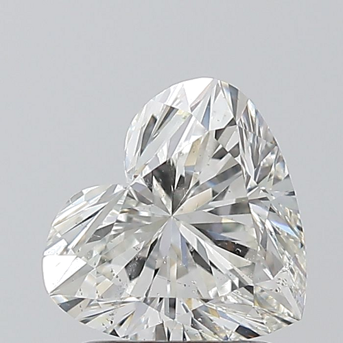 1.5 carat I-SI2 Natūralus Heart Deimantas (1)