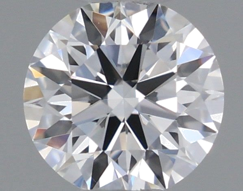 0.41 carat F-VVS2 Excellent cut Natūralus Round Deimantas (1)
