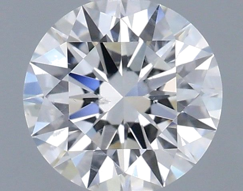 0.58 carat F-SI2 Excellent cut Natūralus Round Deimantas (1)