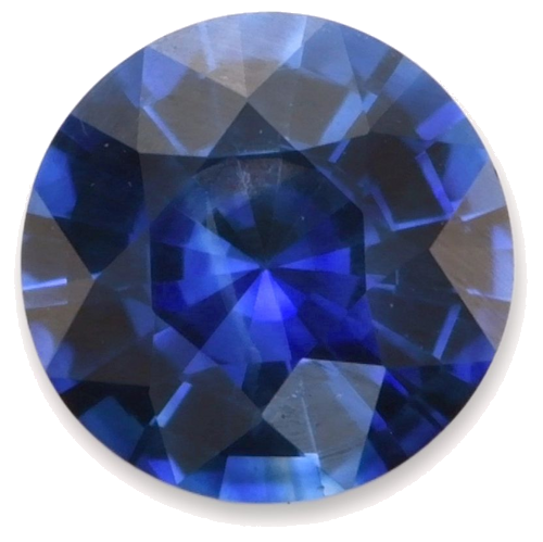 0.62 carat BLUE Round Safyras (1)