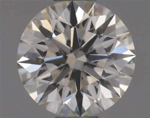 0.53 carat K-VVS2 Excellent cut Natūralus Round Deimantas (1)