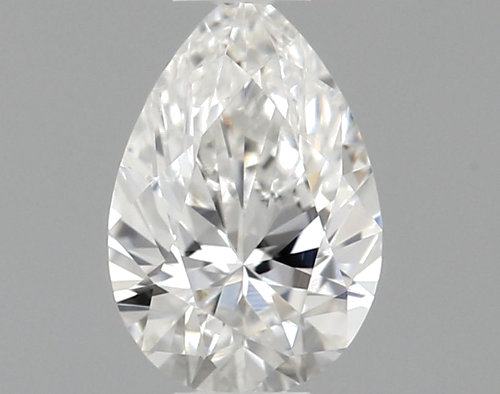 0.26 carat F-VVS2 Natūralus Pear Deimantas (1)