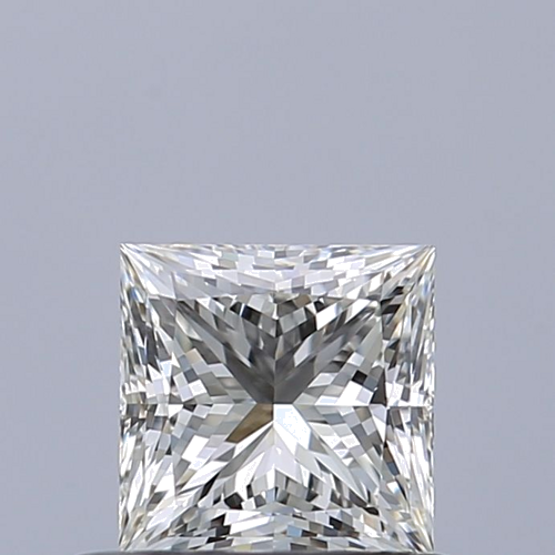 0.56 carat I-VVS2 Natūralus Princess Deimantas (1)