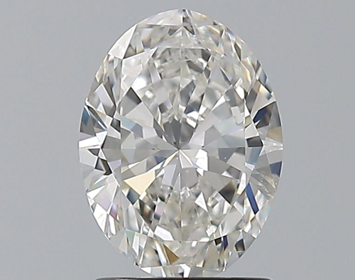 1.5 carat G-SI2 Natūralus Oval Deimantas (1)