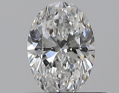 0.41 carat D-VVS1 Natūralus Oval Deimantas (1)