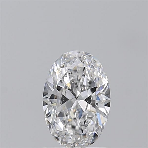 1.01 carat D-SI2 Natūralus Oval Deimantas (1)