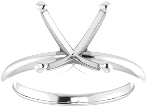 Sužadėtuvių Žiedas „Solitaire“ 585 Baltojo Aukso Asscher 9mm (3)