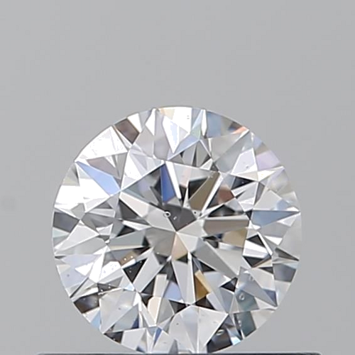 0.52 carat D-SI1 Excellent cut Natūralus Round Deimantas (1)