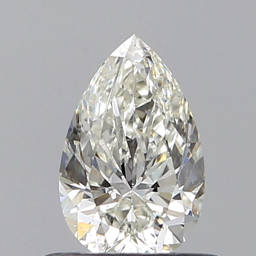 0.51 carat I-SI2 Natūralus Pear Deimantas (1)