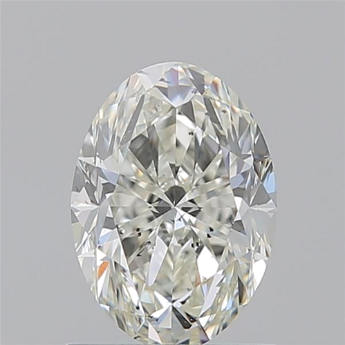 1.21 carat J-SI2 Natūralus Oval Deimantas (1)