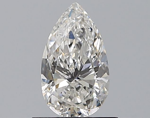 0.7 carat H-SI1 Natūralus Pear Deimantas (1)
