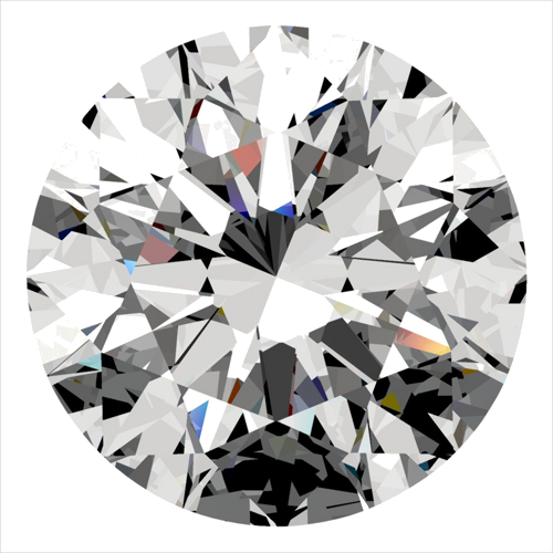 0.3 carat G-VVS1 Excellent cut Natūralus Round Deimantas (1)