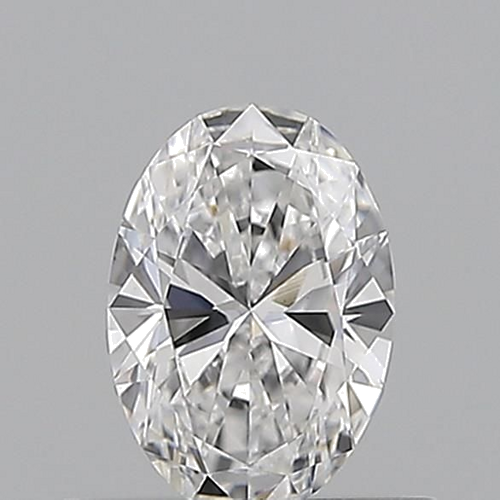 0.5 carat D-VS1 Natūralus Oval Deimantas (1)