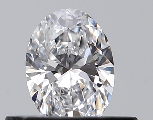 0.36 carat D-VVS1 Natūralus Oval Deimantas (1)