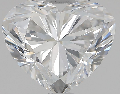 1.9 carat E-VS2 Natūralus Heart Deimantas (1)