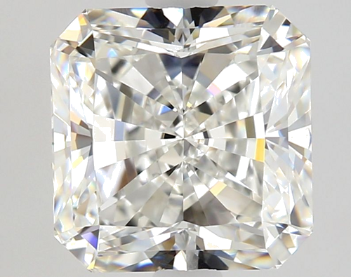 2.07 carat F-VVS2 Natūralus Square Radiant Deimantas (1)