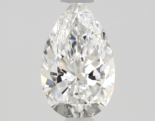 0.58 carat D-VVS1 Natūralus Pear Deimantas (1)