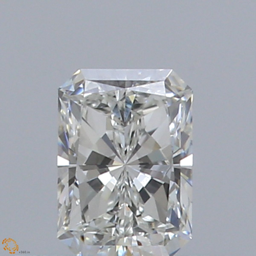 0.4 carat H-VS2 Natūralus Radiant Deimantas (1)