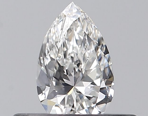 0.26 carat E-VS1 Natūralus Pear Deimantas (1)